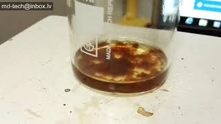 Precipitate palladium from palladium nitrate [upl. by Eilloh]