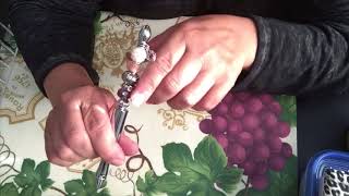 Beadable pens and wine stopper [upl. by Eillim]