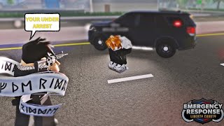 Arresting CRIMINALS Then I GOT KIDNAPPED In Roblox ERLCEmergency Responce Liberty County [upl. by Nette210]