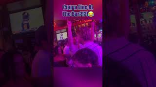 We really did a Conga Line at the bar😂 Full Video Out Now Bryson Leidy youtubeshorts shorts [upl. by Mutua]