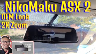 How to install Niko Maku ASX2 OEM Mirror Dash Cam [upl. by Cardon]