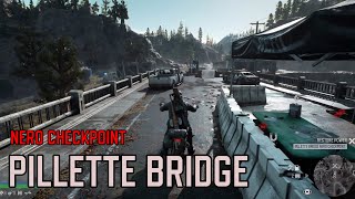 Days Gone How to restore power to the Pillette Bridge NERO Checkpoint [upl. by Ihsakat751]