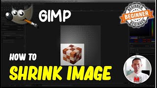 Gimp How To Shrink Image [upl. by Secundas140]