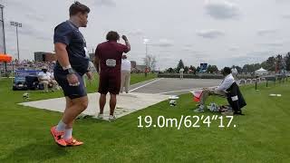 BIG TEN SHOT PUT CHAMPIONSHIPS 2021 part 1 [upl. by Sebastien]