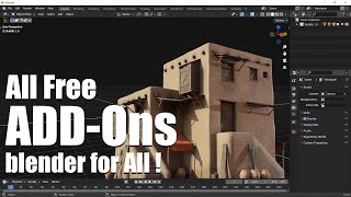 Free Blender Addons For ALL [upl. by Tanya794]