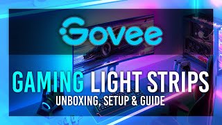 🔥 RGB Bliss or Miss Monitor LEDs  Full Setup  Review  Govee Gaming Light Strip G1 [upl. by Ahseal267]