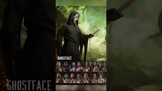 GHOSTFACE IS IN MORTAL KOMBAT 1 ghostface mortalkombat horror mk1 gaming fgc [upl. by Aeresed]