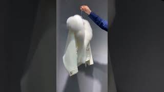 trending fashion beautiful winter jacket design jackets trends shortsfeed yt [upl. by Weylin]