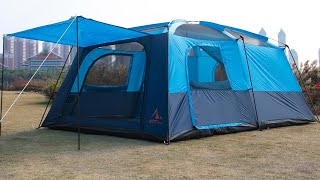 KTT Extra Large Tent for Family Camping  KTT Extra Large Tent 101214 PersonStyleBFamily Cabin [upl. by Weisman213]