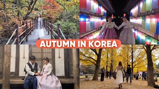 Autumn in Korea Recommended places to visit [upl. by Field225]