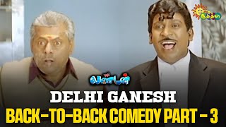 Delhi Ganesh backtoback comedy scene Part 3  London  Vadivelu  Adithya TV [upl. by Hut]