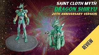 SAINT SEIYA SAINT CLOTH MYTH  DRAGON SHIRYU 20TH ANNIVERSARY VERSION [upl. by Ewer]