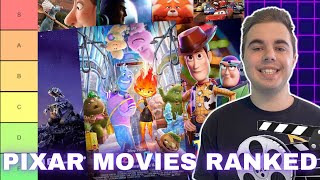 All 27 Pixar Movies Ranked w Elemental TIER LIST [upl. by Nylrem]