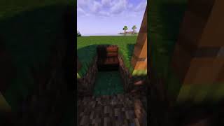 Minecraft starting house • Dom startowy Minecrafta shorts kakadaka fyp foryou [upl. by Egarton194]