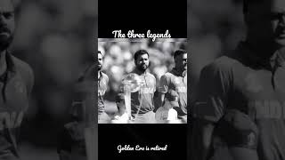 The Three LegendsGolden Era is ritired indiankings cricket youtube ytshorts [upl. by Nnahtebazile]