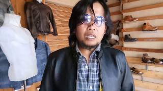 Model Jaket Kulit Sangat Simple [upl. by Hairacaz]