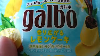 お菓子発見！レモンケーキ味。galboガルボ [upl. by Marleen]