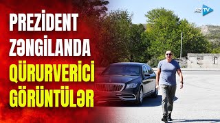 Prezident İlham Əliyev Zəngilanda Dövlət başçısının səfərinin DETALLARI [upl. by Cinelli418]