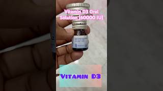 Vitamin D3 oral Solution 60000 IU profroyalpatel vitamind3 [upl. by Acisset]