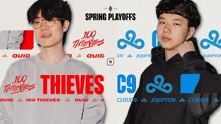 2024 LCS Playoffs  Cloud9 vs 100 Thieves [upl. by Muirhead644]