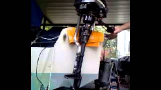 Sears Gamefisher 175 hp outboard [upl. by Emmeram955]