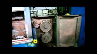 Ref 1799 NIEHOFF M 355 Copper Wire Rod Breakdown Machine [upl. by Asiar]