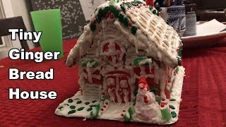 Building a Tiny Ginger Bread House 2018 [upl. by Thedric]