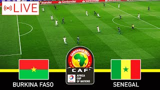 BURKINA FASO vs SENEGAL  MATCH LIVE [upl. by Londoner]