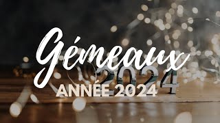 ♊️ GÉMEAUX  ANNÉE 2024 🔮 GÉNÉRAL 🔮 MOIS PAR MOIS Tarot Horoscope Guidance [upl. by Serena233]