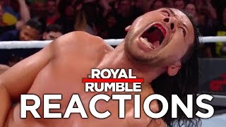 WWE Royal Rumble 2018 Reactions [upl. by Elfrida]