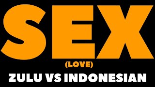 How To Pronounce SEX Love Ukephu kanjani iSEXBagaimana cara mengucapkan SEX ZuluIndonesian [upl. by Ifen]