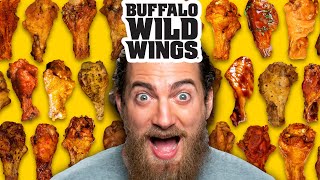 We Try EVERY Buffalo Wild Wings Flavor [upl. by Wight]