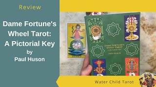 Dame Fortunes Wheel Tarot A Pictorial Key by Paul Huson [upl. by Scurlock]