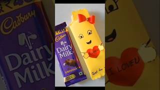 Diy chocolate 🍫 gift ideas youtubeshortsshortvideo [upl. by Ednutey]