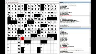 Los Angeles Times LAT Crossword Puzzle 05062024 [upl. by Behka939]