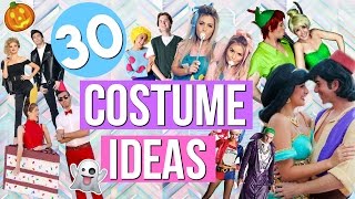 30 Couple Halloween Costume Ideas Last Minute Costume Ideas 2016 [upl. by Enelrac]