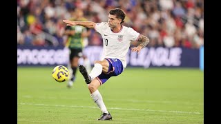 Primer Gol de Christian Pulisic  USMNT vs Jamaica  18 de noviembre 2024 [upl. by Harmonia]