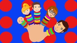 Finger Family  Nursery Rhymes From Kids Channel [upl. by Yrevi]