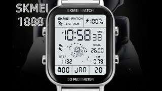 3D Pedometer SKMEI 1888 Digital Men Watch [upl. by Neyuq]