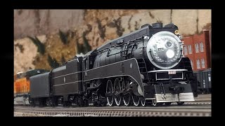 SP 4449 BNSF Employee Special  HOscale [upl. by Inneg]