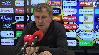 Petrolul  Farul 11 et9 Conferința managerului Gheorghe Hagi [upl. by Ahsinyt]