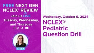 NCLEX® Pediatric Question Drill [upl. by Dekow]