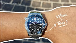 Omega Seamaster  No Commentary Visuals  Wear amp Tear Examination [upl. by Genet]