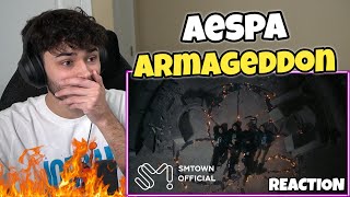 aespa Armageddon MV REACTION [upl. by Forkey]