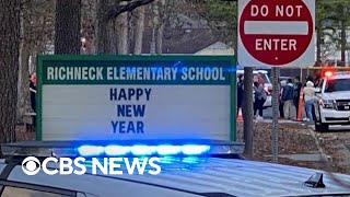 Officials give update on shooting of Virginia elementary school teacher  full video [upl. by Kristien356]