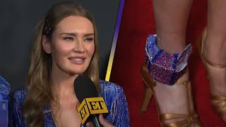 DWTS Anna Delvey on Styling Her Ankle Monitor to Match Her Costumes Exclusive [upl. by Llovera860]