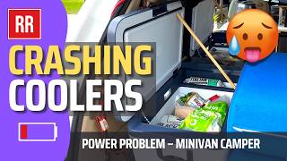 Crashing Coolers The Minivan Camper Diaries [upl. by Paradies760]