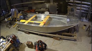 14 foot welded aluminum boat build [upl. by Mignon]