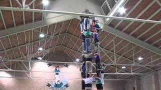 Castellers de Vilafranca  Assaig de 3d9 [upl. by Enela]