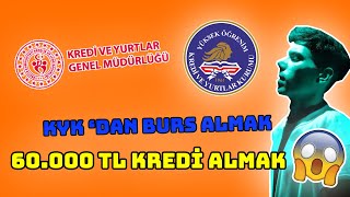 2024 KYK Burs Başvurusu Nasıl Yapılır  KYK Kredi Başvurusu Nasıl Yapılır [upl. by Odlonra]